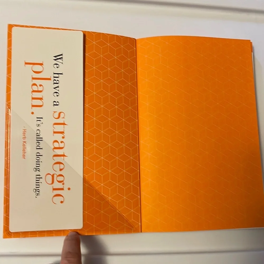 SmartLife PUSH Journal Charlene Johnson Orange New and Unused